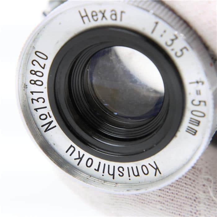中古)Konica (コニカ) Konishiroku HEXAR (L) 50mm F3.5 (沈胴)（商品