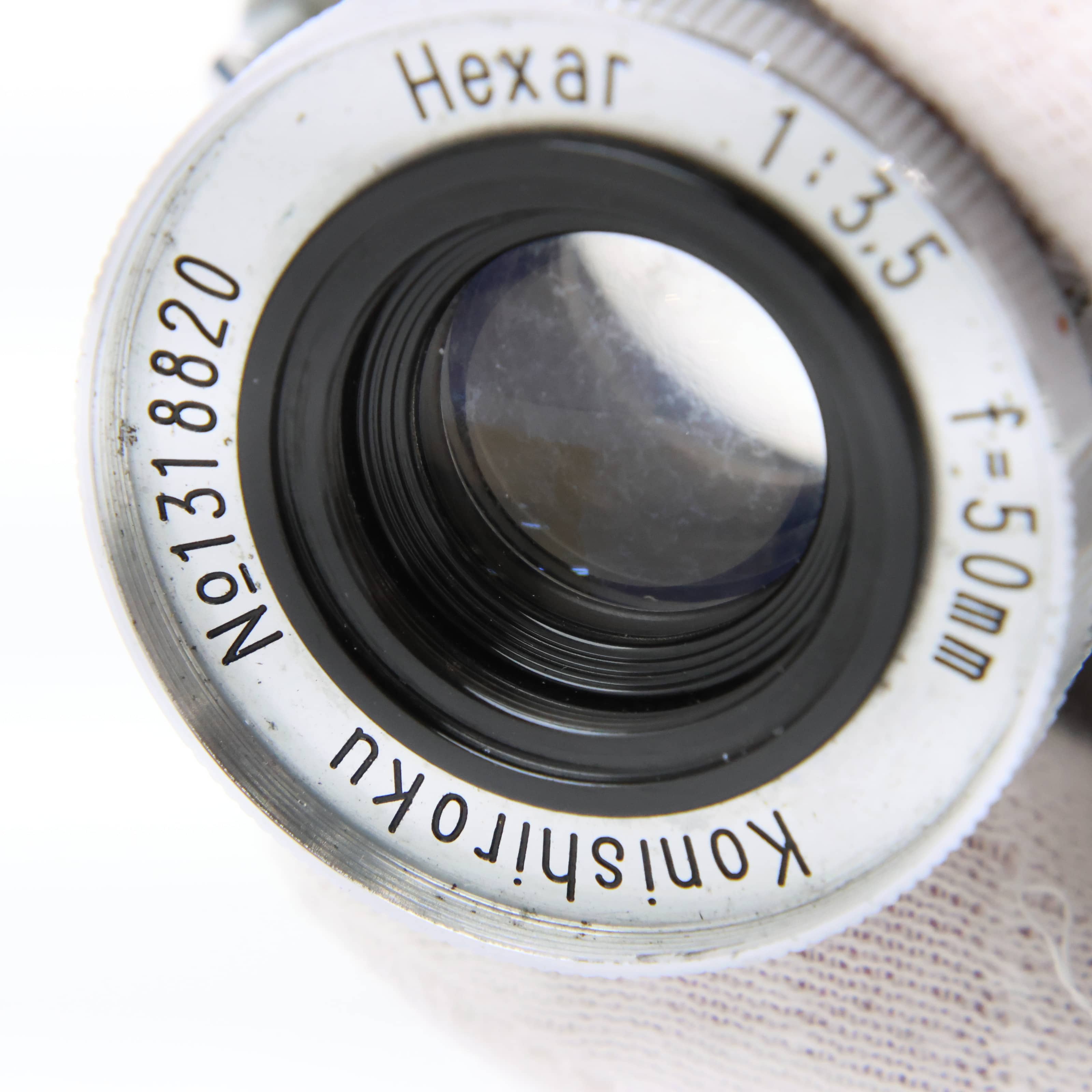 中古)Konica (コニカ) Konishiroku HEXAR (L) 50mm F3.5 (沈胴)（商品