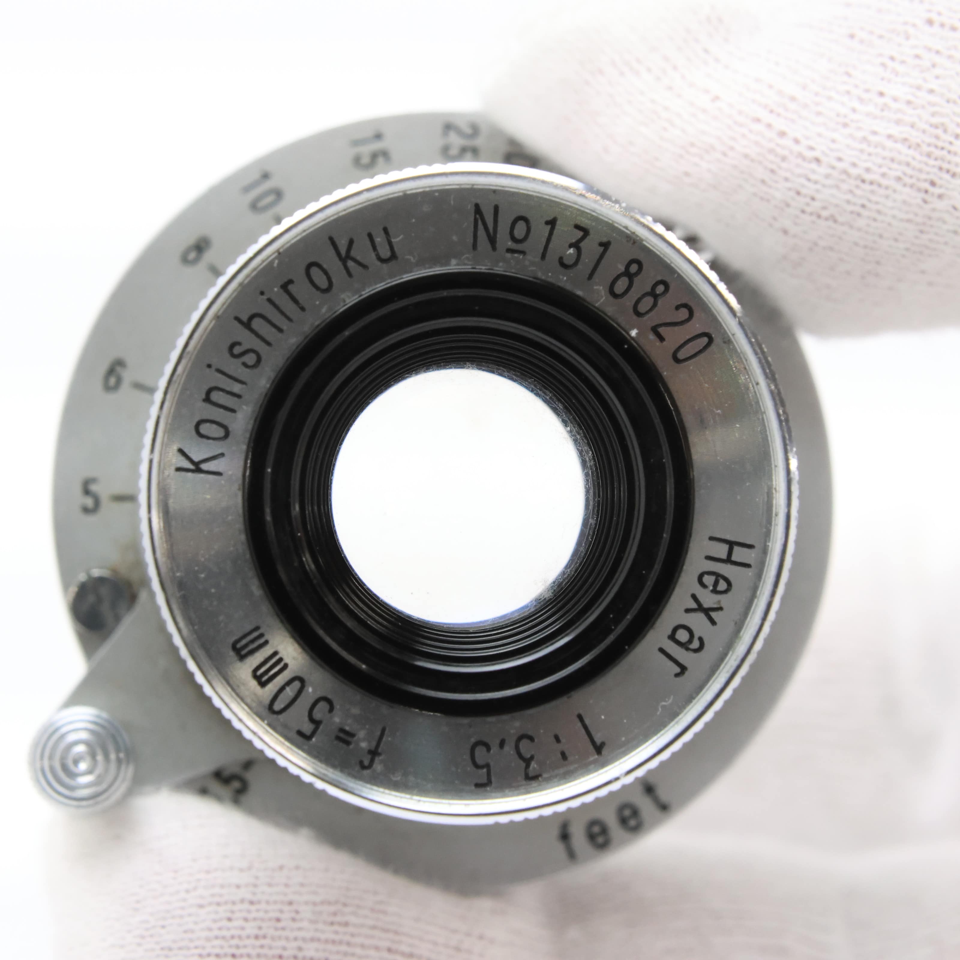 中古)Konica (コニカ) Konishiroku HEXAR (L) 50mm F3.5 (沈胴)（商品