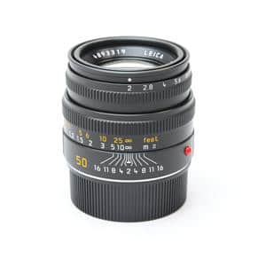 新品)Leica (ライカ) ズミクロン M50mm F2.0 レンズフード組込