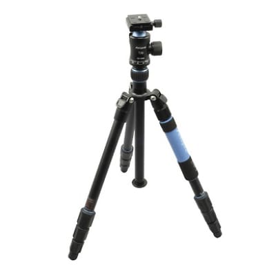 FOTOPRO（フォトプロ） アルミ4段三脚 C5i II ブルー