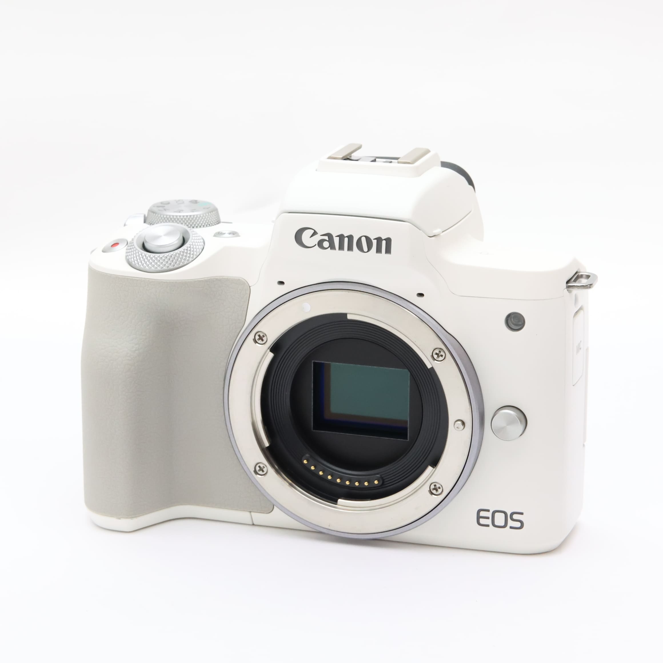 中古)Canon (キヤノン) EOS Kiss M2 ボディ ホワイト（商品ID