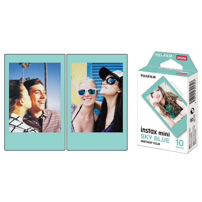 新品)FUJIFILM (フジフイルム) instax mini用フィルム スカイブルー