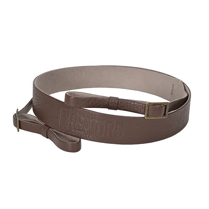 レザー製ブラウンストラップ ゴールド金具 新品)Nikon (ニコン) オリジナルレザーストラップ Praline