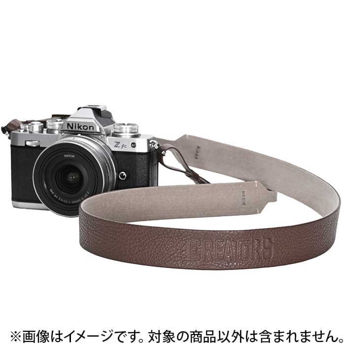 新品)Nikon (ニコン) オリジナルレザーストラップ Praline