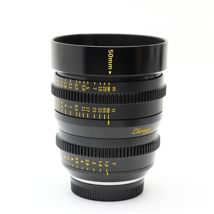 中古)中一光学 SPEEDMASTER CINEMA 50mm T1.0 FF (マイクロ