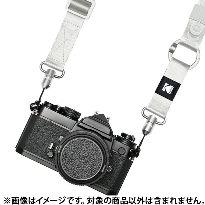 新品)Kodak (コダック) マルチカメラストラップ RK0404 シルバー（商品
