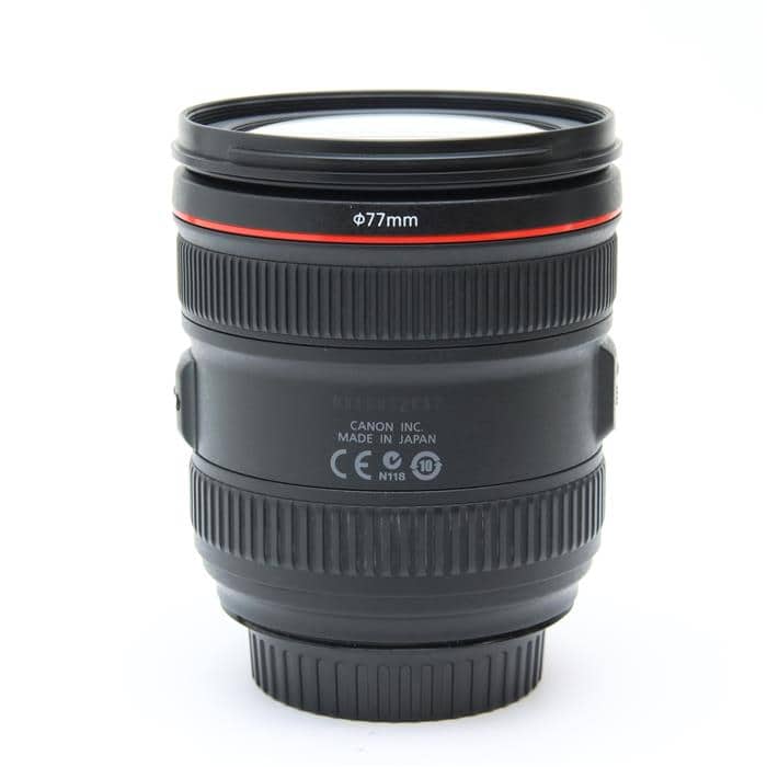 【良品】Canon EF 24-70mm f/4L USM レンズフード付き 良品】Canon EF 24-70mm f/4L USM レンズフード付き