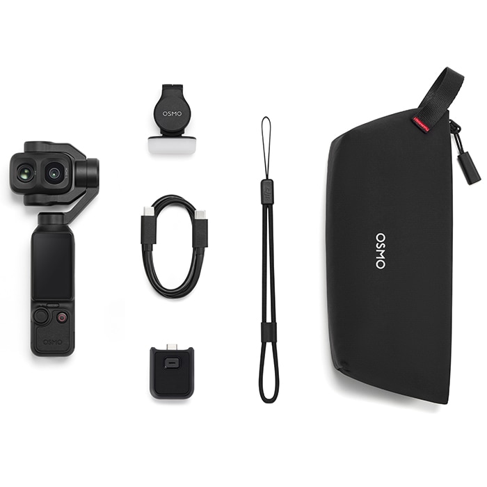【新品】DJI Osmo Pocket+中古オプションパーツ 新品)DJI（ディージェイアイ） Osmo Pocket 4P スタンダード コンボ