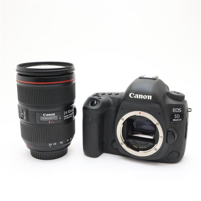 中古)Canon (キヤノン) EOS 5D Mark IV EF24-105L IS II USM レンズ