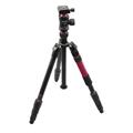 FOTOPRO（フォトプロ） アルミ4段三脚 C5i II レッド