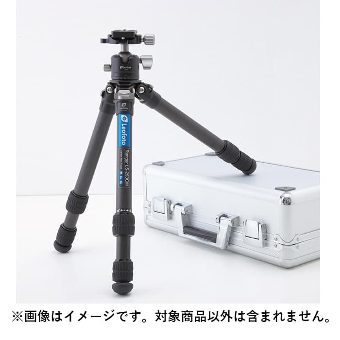 新品)Leofoto（レオフォト） コンパクトカーボン3段三脚 LS-253CM+LH