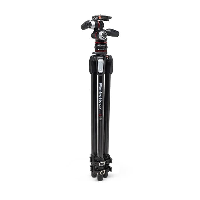 マンフロット Amazon.com : Manfrotto 190XPRO Aluminum 3-Section Tripod Kit with