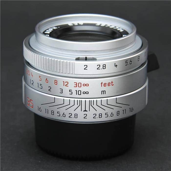 LEICA - 【中古】(ライカ) Leica ズミクロン L35/2(8枚玉) ドイツ(オリジナルLマウント) 中古)Leica (ライカ) ズミクロン L35mm F2 8枚玉 ドイツ