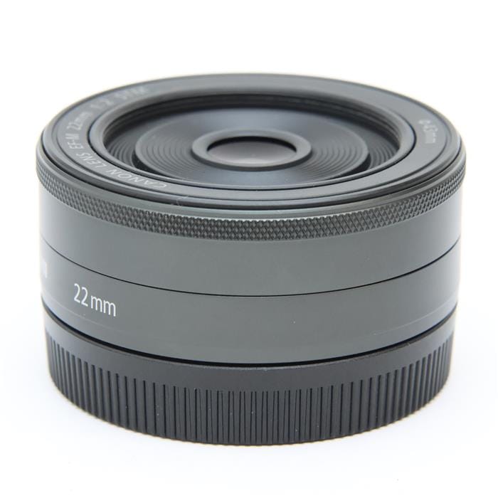 美品 ☆ キャノン EF-M22mm F2 STM 販売終了】EF-M22mm F2 STM（グラファイト）:交換レンズ 通販