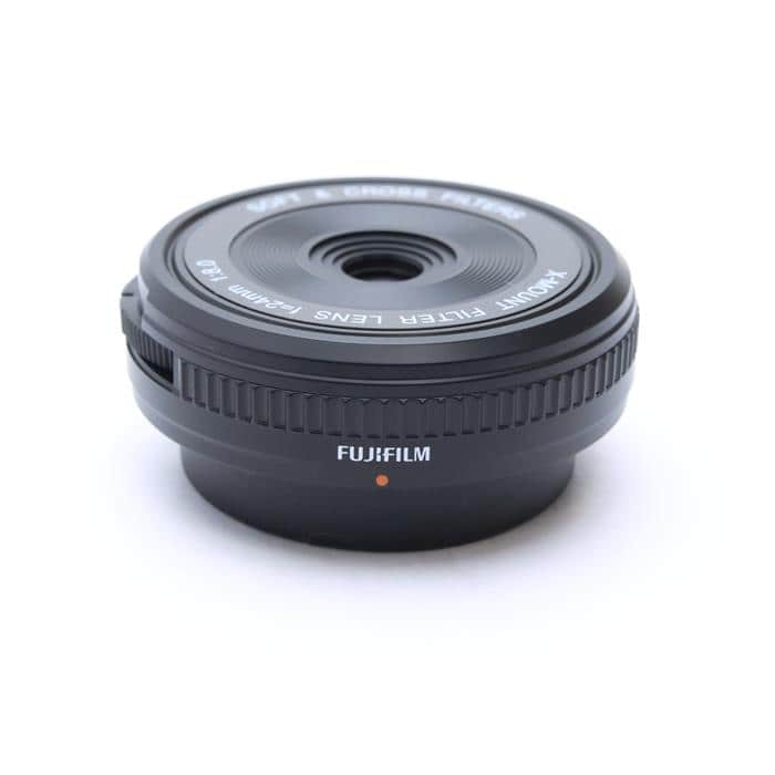 FUJIFILM 富士フイルム Xマウントフィルターレンズ XM-FL ブラック 中古)FUJIFILM (フジフイルム) Xマウントフィルターレンズ XM-FL