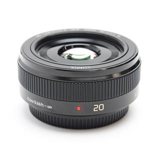 Panasonic (パナソニック) LUMIX G 20mm F1.7 II ASPH. ブラック」の