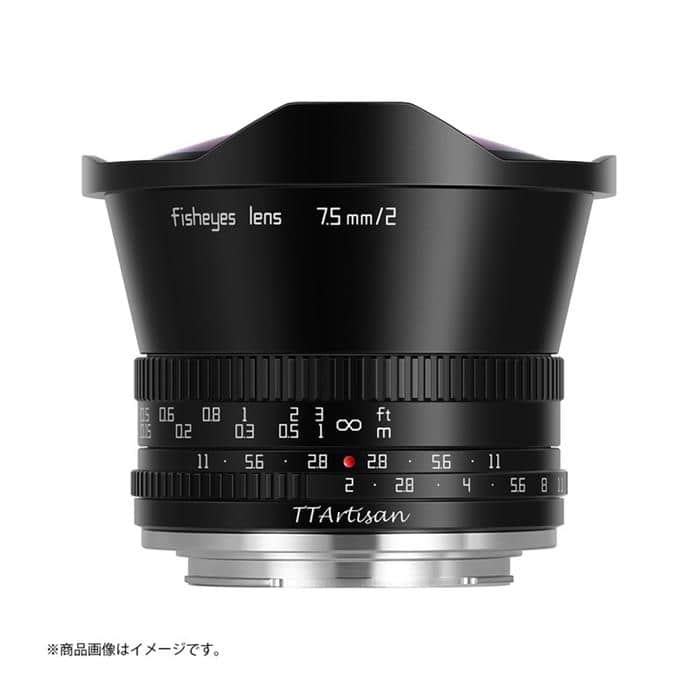 新品)銘匠光学 (めいしょうこうがく) TTArtisan 7.5mm F2 C Fisheye 