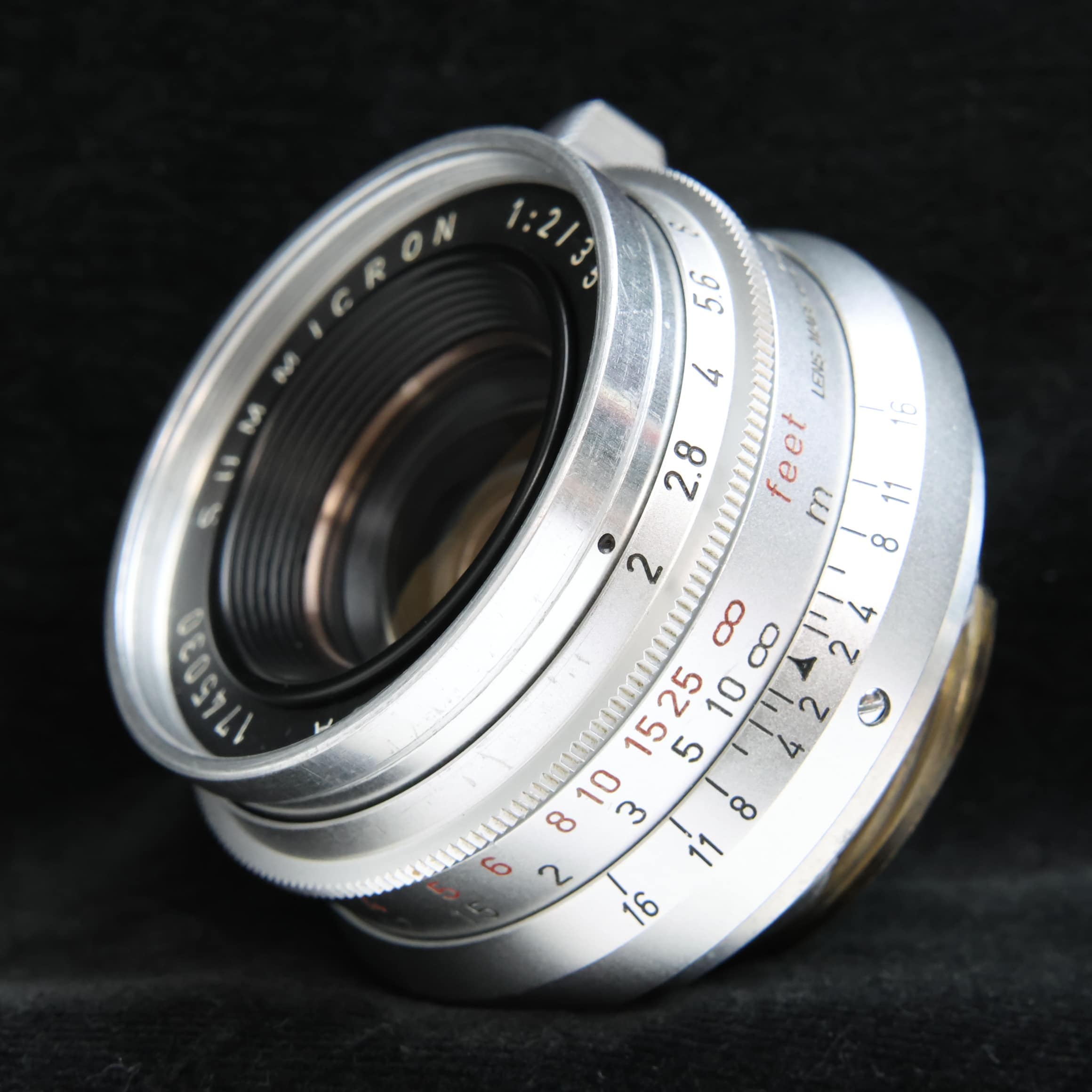 ⭐︎Leica ライカ Leitz ズミクロン⭐︎ 中古)Leica (ライカ) ズミクロン L35mm F2 8枚玉 カナダ（オリジナルL