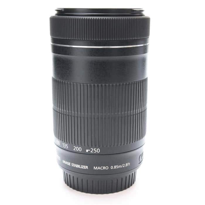 Canon - 【中古】(キヤノン) Canon EF-S55-250/F4-5.6 IS STM EF-S キヤノン Canon 55-250mm F4-5.6 IS STM 望遠レンズ 一眼