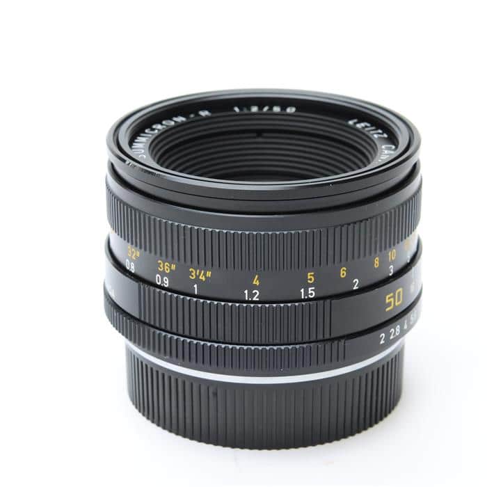 中古)Leica (ライカ) ズミクロン R50mm F2 フード組込 (3-CAM)（商品ID 