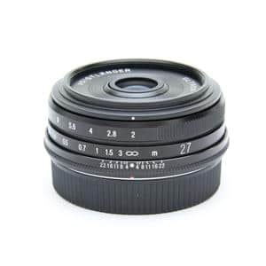 新品)Voigtlander (フォクトレンダー) ULTRON 27mm F2 X-mount