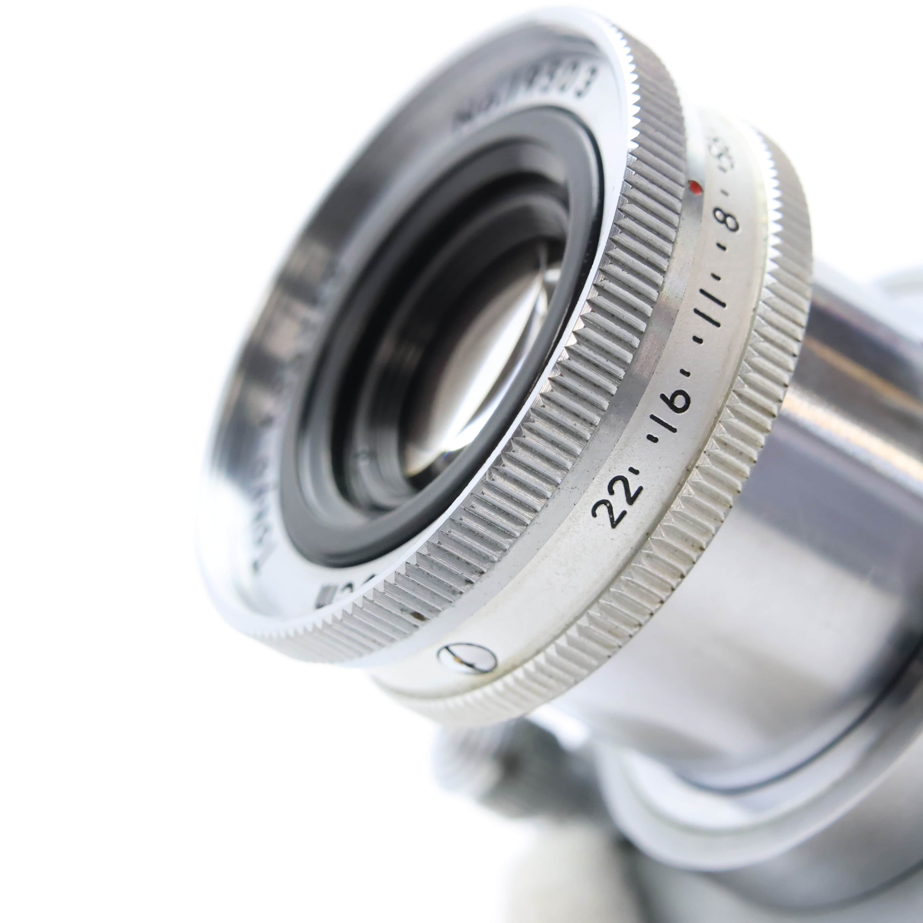 中古)TOPCON (トプコン) Topcor (L) 50mm F3.5 (沈胴F型 首絞り)（商品