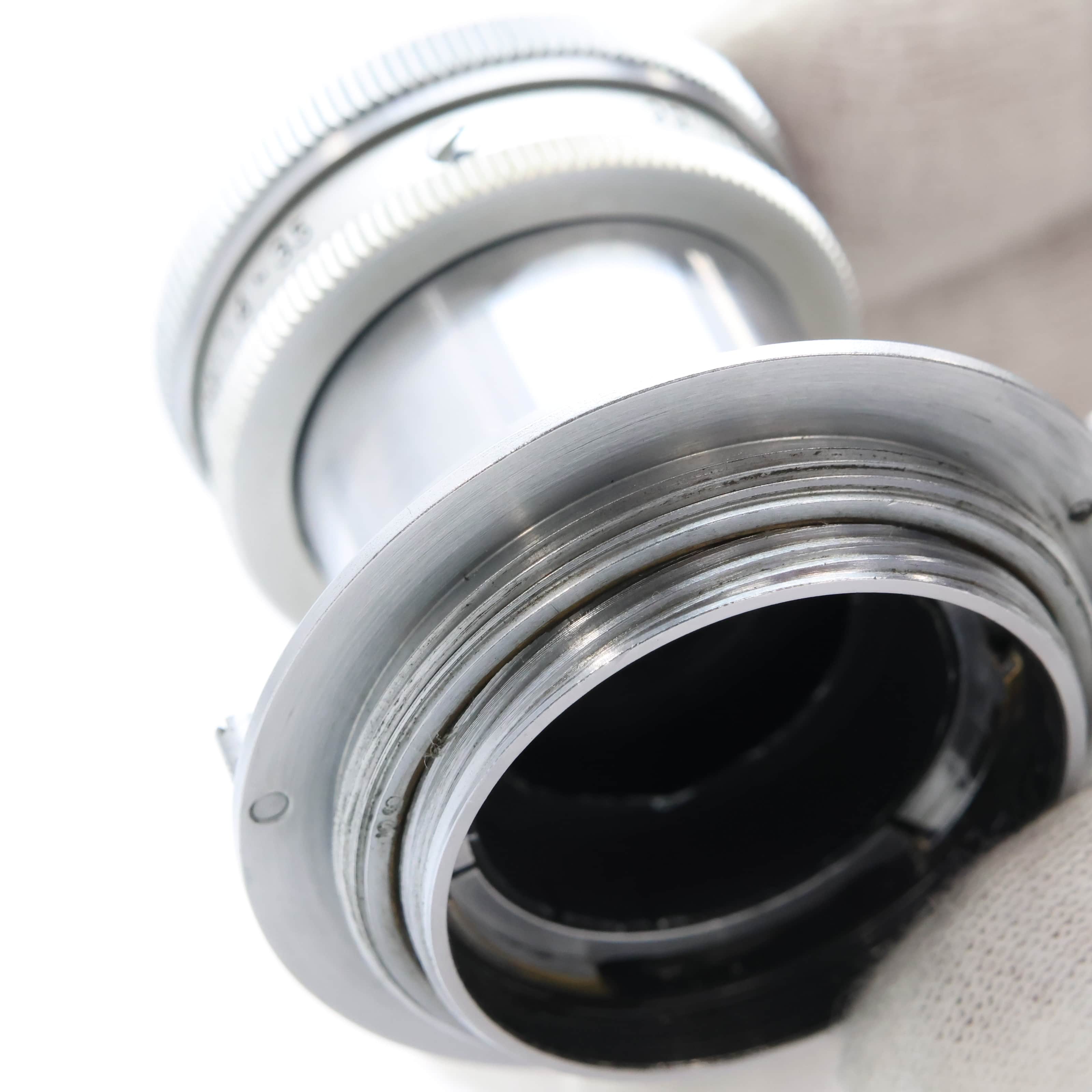 中古)TOPCON (トプコン) Topcor (L) 50mm F3.5 (沈胴F型 首絞り)（商品