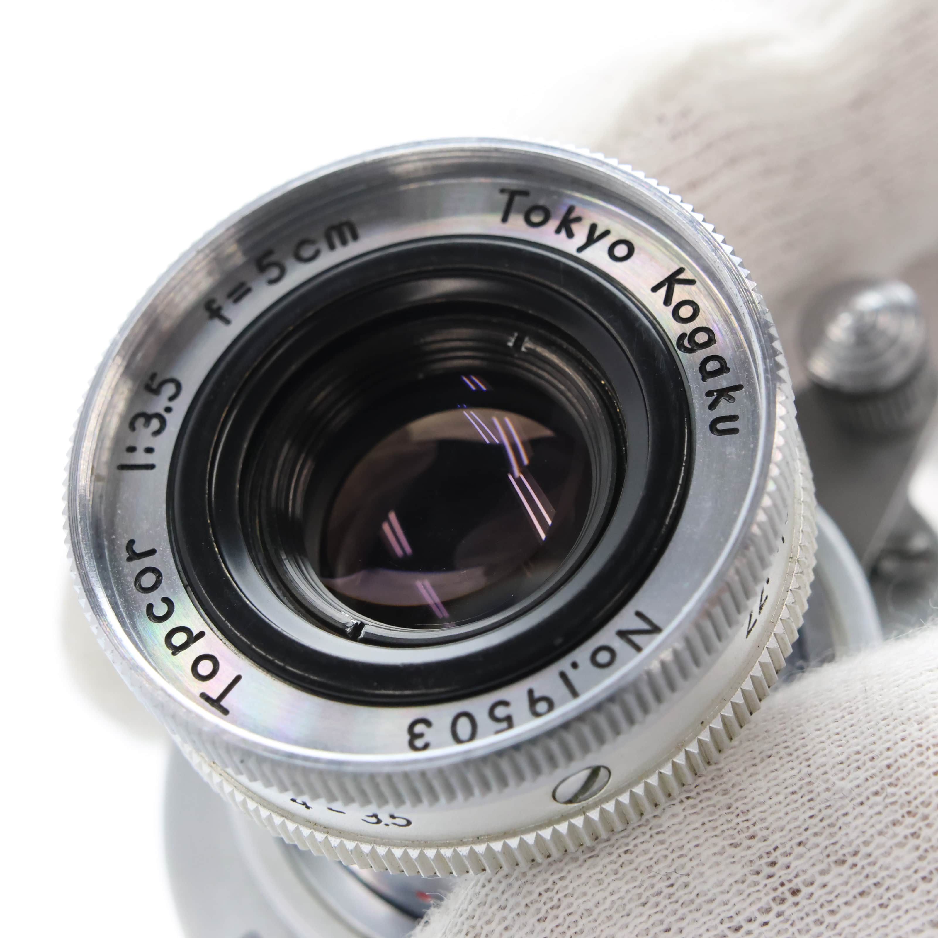 中古)TOPCON (トプコン) Topcor (L) 50mm F3.5 (沈胴F型 首絞り)（商品