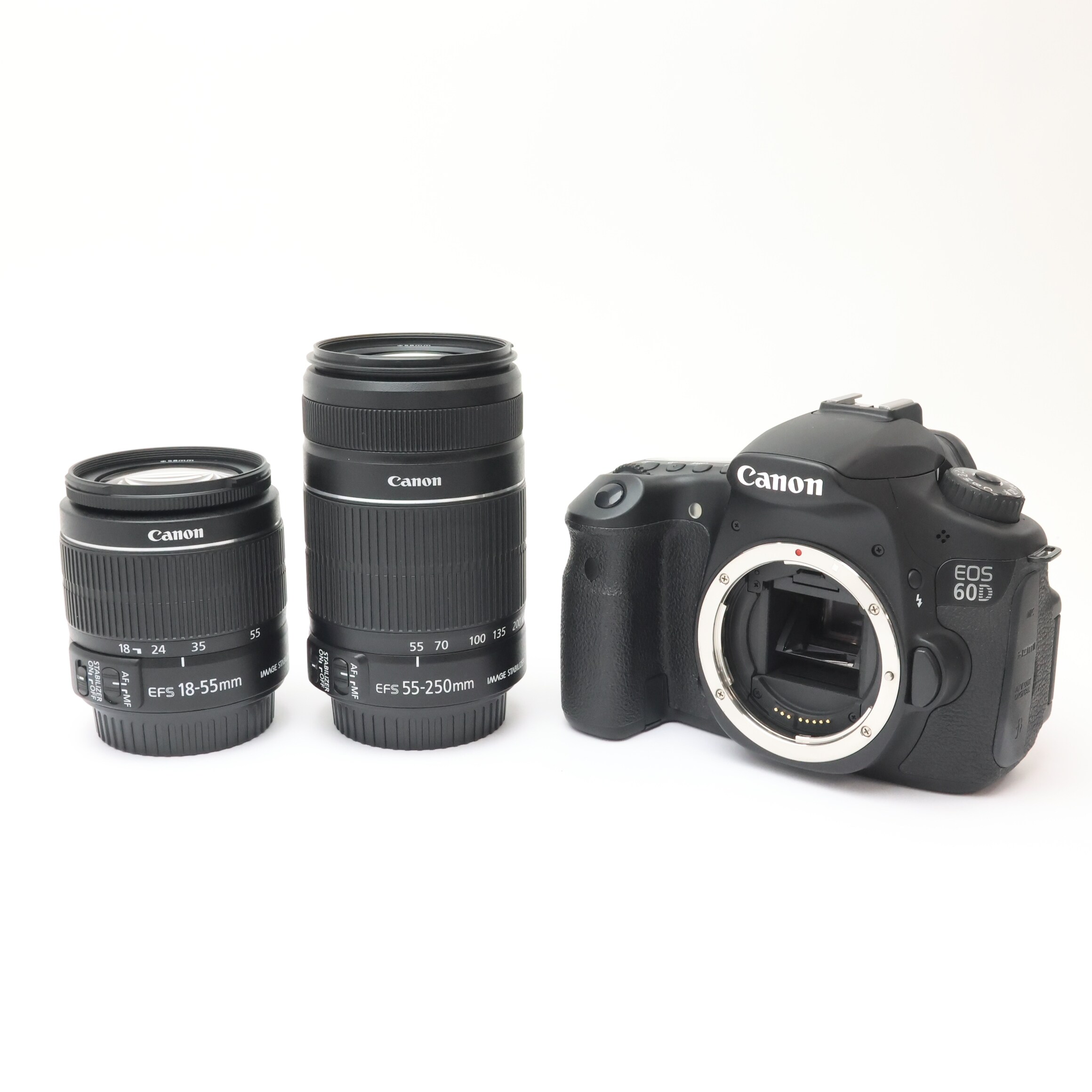 中古)Canon (キヤノン) EOS 60D ダブルズームキット（商品ID 