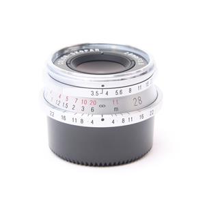 Voigtlander (フォクトレンダー) COLOR SKOPAR 28mm F3.5 シルバー」の