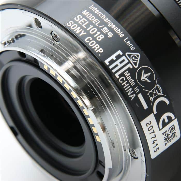 SONY - Sony SEL1018   中古 中古)SONY (ソニー) E 10-18mm F4 OSS SEL1018（商品ID