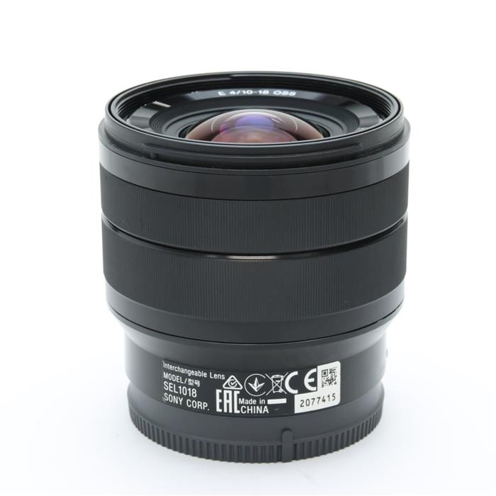 SONY - 【ほぼ未使用品】Sony E 10-18mm F4 OSS Amazon.com : Sony E 10-18mm F4 OSS Lens Sel1018 for E Mount