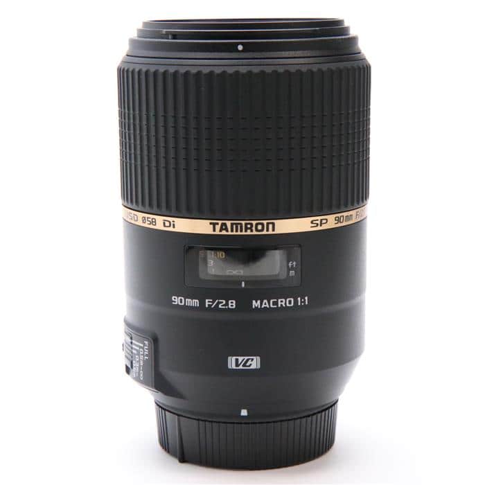 (中古)TAMRON (タムロン) SP 90mm F2.8 Di MACRO 1:1 VC USD / F004N(ニコンF用)(商品ID:3717016443338)詳細ページ | デジタルカメラ、ミラーレスカメラ、交換レンズの総合サイト|マップカメラ