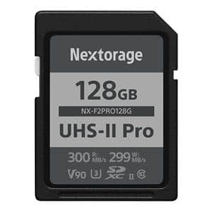 Nextorage(ネクストレージ) SDXCカード UHS-II V90 128GB NX-F2PRO128G メイン