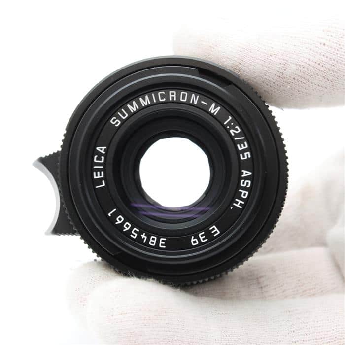 Leicaズミクロン M35mm F2 ASPH. (フードはめ込み式) 黒 中古)Leica (ライカ) ズミクロン M35mm F2 ASPH. (フード