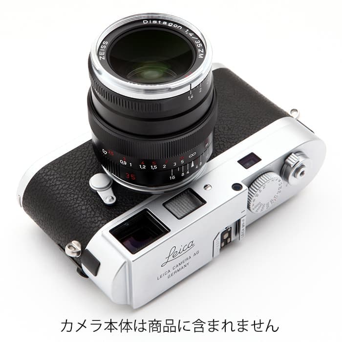 Zeiss Distagon 35mm F1.4 ZM ライカM用 Zeiss 35mm f/1.4 Distagon T* ZM Lens for Leica M, Black 2112-846
