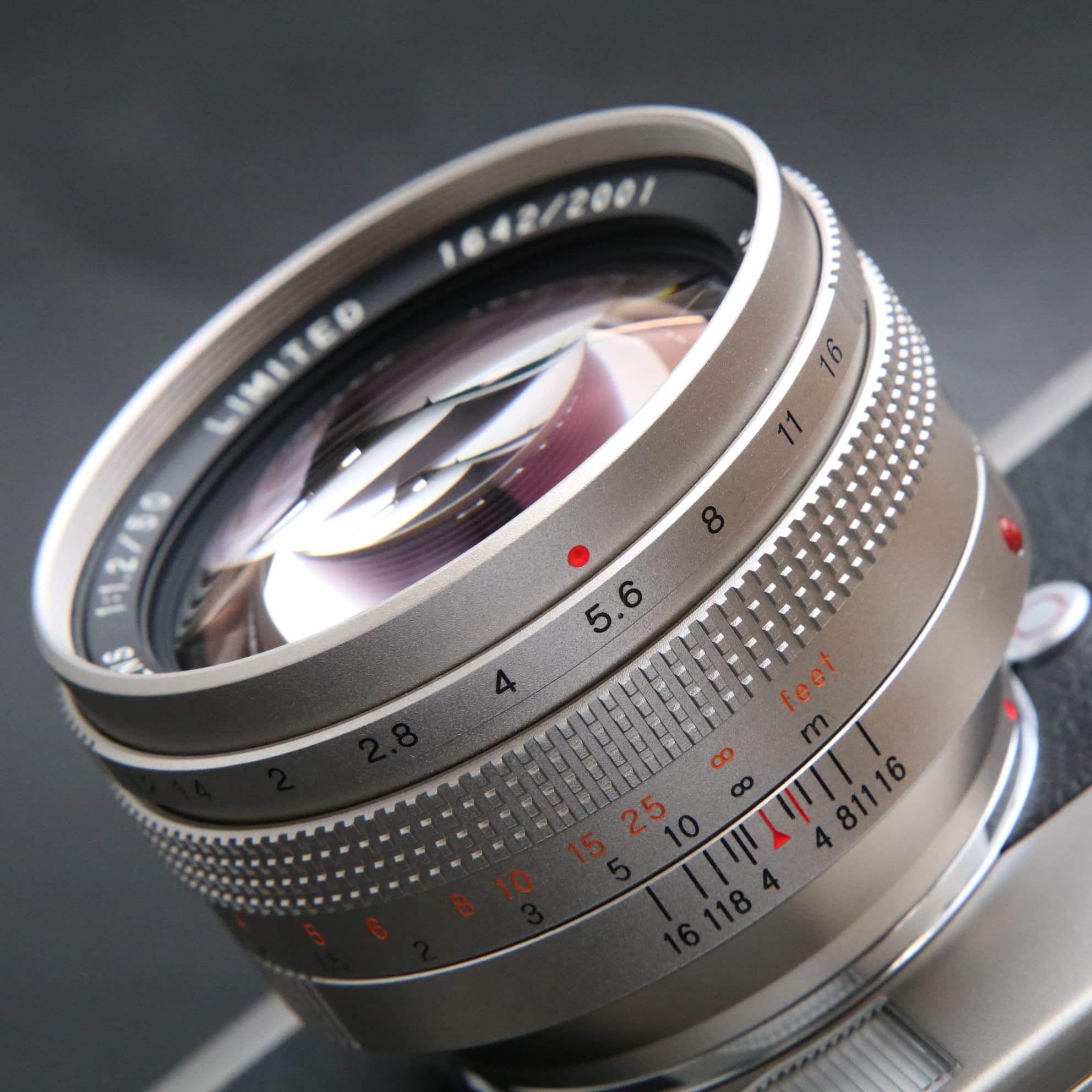 中古)Konica (コニカ) HEXAR RF Limited + M-HEXANON 50mm F1.2 セット