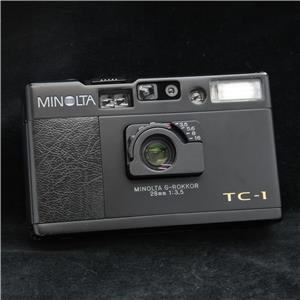 MINOLTA TC-1 BLACK　Limited　 コンパクトフィルムカメラ 作例紹介】MINOLTA TC-1 | 新宿 北村写真機店