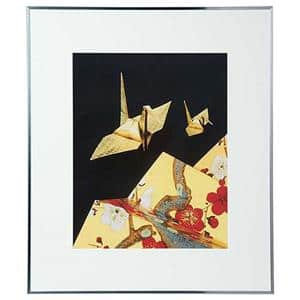 Kenko (ケンコー) アルミ額縁 画廊 半切 アクリル入り AGR-H-SV-AC シルバー メイン