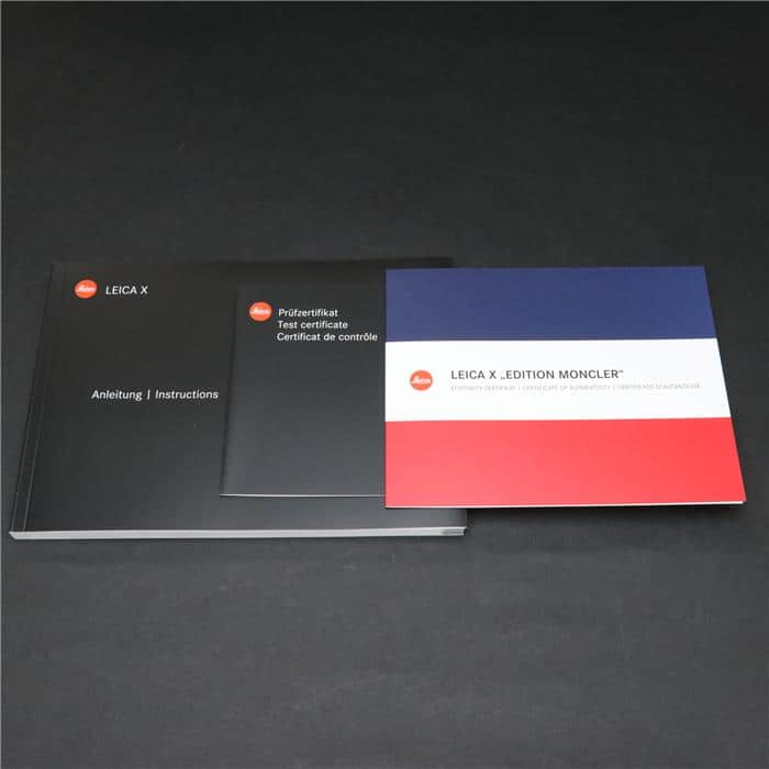 Leica｜ライカ　ライカ×モンクレール特別限定モデル★中古★美品 中古)Leica (ライカ) X(Typ113) Edition Moncler（商品ID