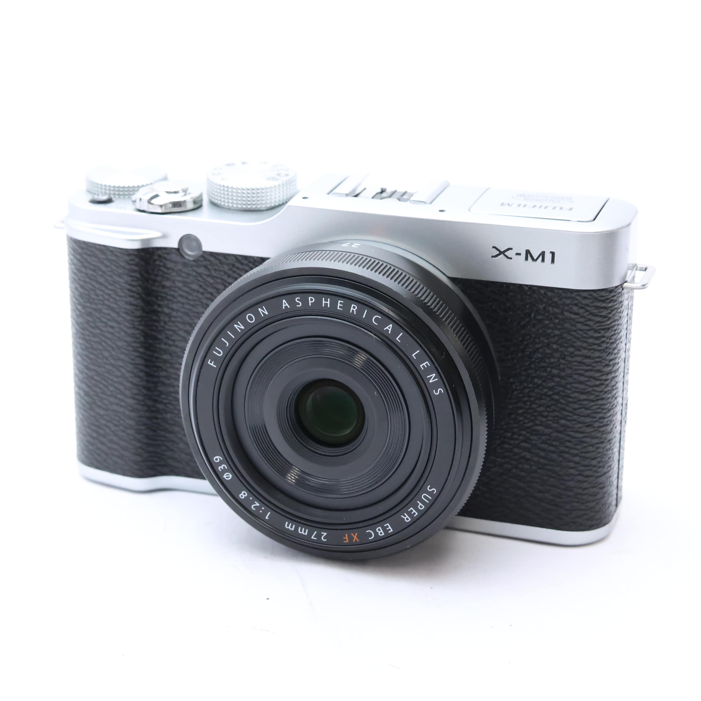 中古)FUJIFILM (フジフイルム) X-M1 ダブルレンズキット シルバー