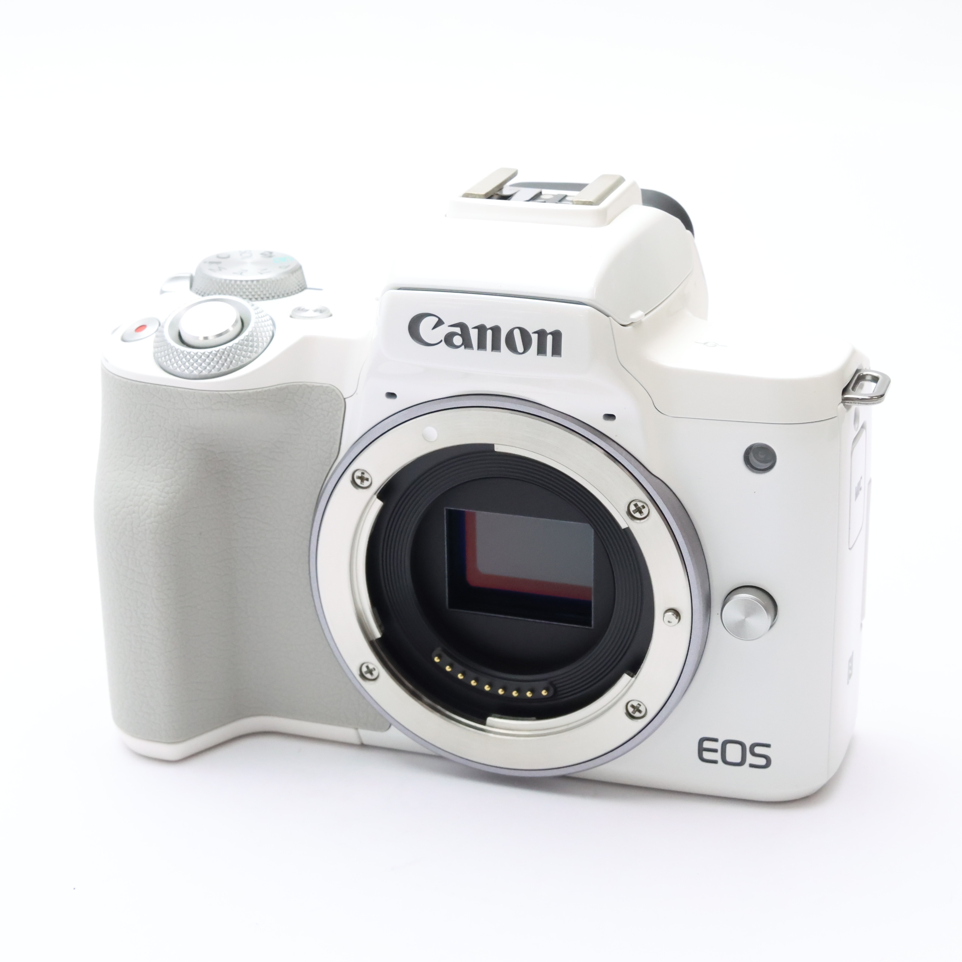 元箱付き 新品級 キヤノン EOS Kiss M ボディ ホワイト 中古)Canon (キヤノン) EOS Kiss M ボディ ホワイト（商品ID