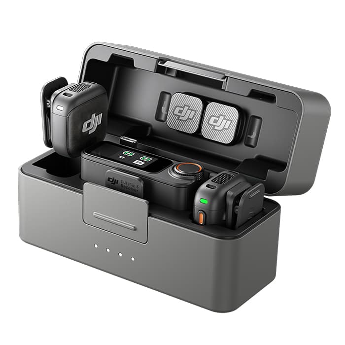 新品)DJI（ディージェイアイ） DJI Mic 3（2 TX + 1 RX + 充電ケース