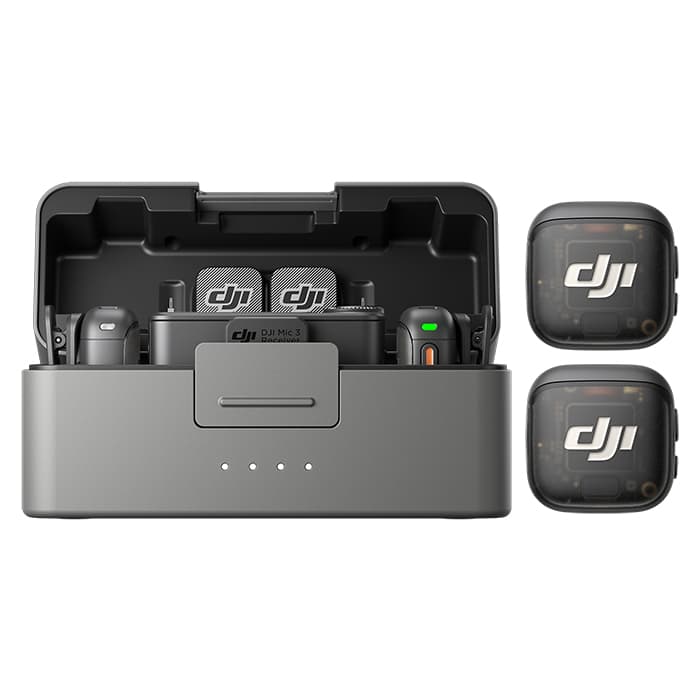 新品)DJI（ディージェイアイ） DJI Mic 3（2 TX + 1 RX + 充電ケース