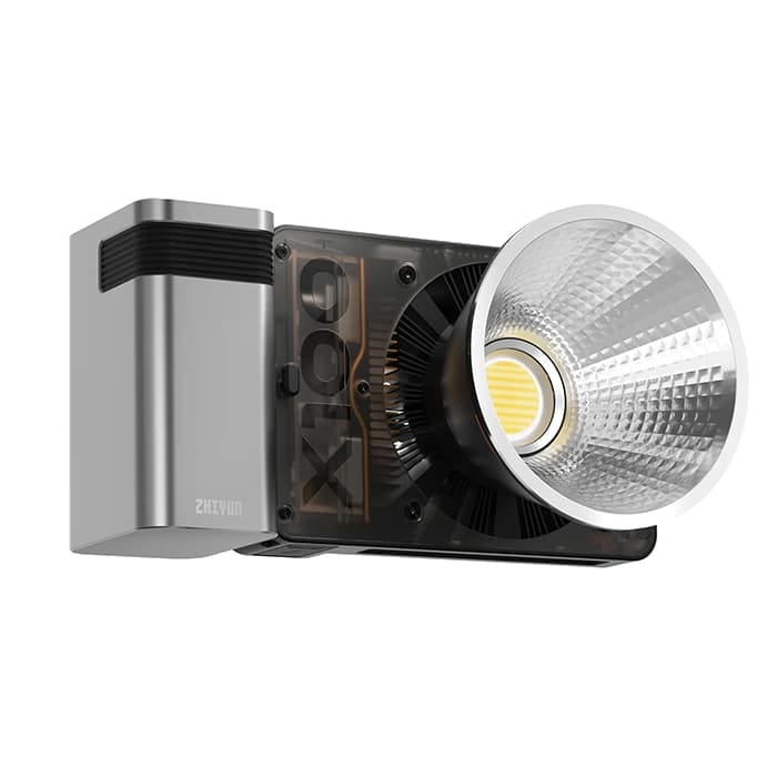 ZHIYUN MOLUS X100 撮影用ライト 値段交渉あり 新品)ZHIYUN (ジーウン) LEDライト MOLUS X100 COMBO（商品ID