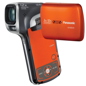 Panasonic (パナソニック) デジタルムービーカメラ HX-WA10 サンシャインオレンジ