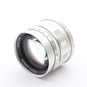 Voigtlander (フォクトレンダー) 50mmビューファインダー シルバー」の