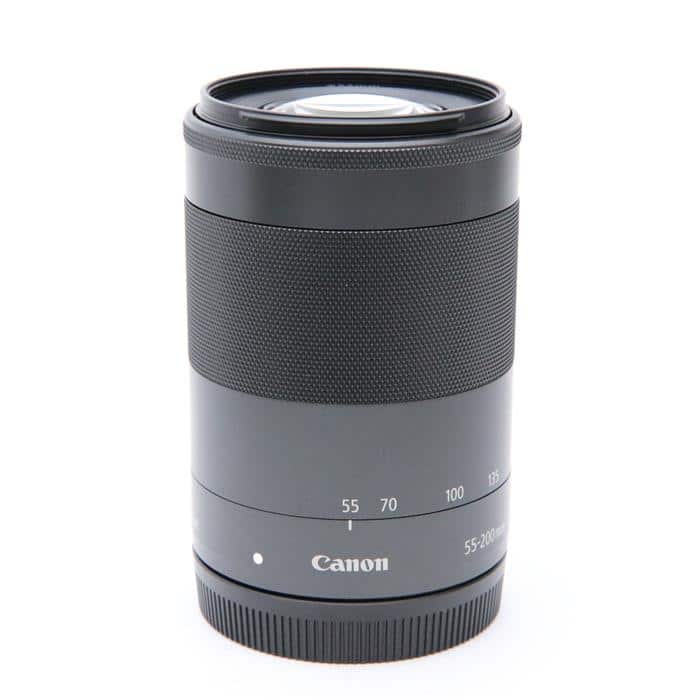 キヤノン　canon EF-M 55-200 フード付き　フィルター付き　美品