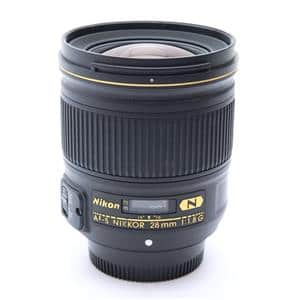 【美品】 ニコン Nikon AF-S 28mm f1.8G 広角レンズ 新品)Nikon (ニコン) AF-S NIKKOR 28mm F1.8G（商品ID：4960759026750